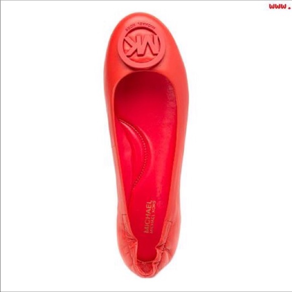 Michael Kors Shoes - NEW Michael Kors | Red Lindsay Ball Passion Size 9